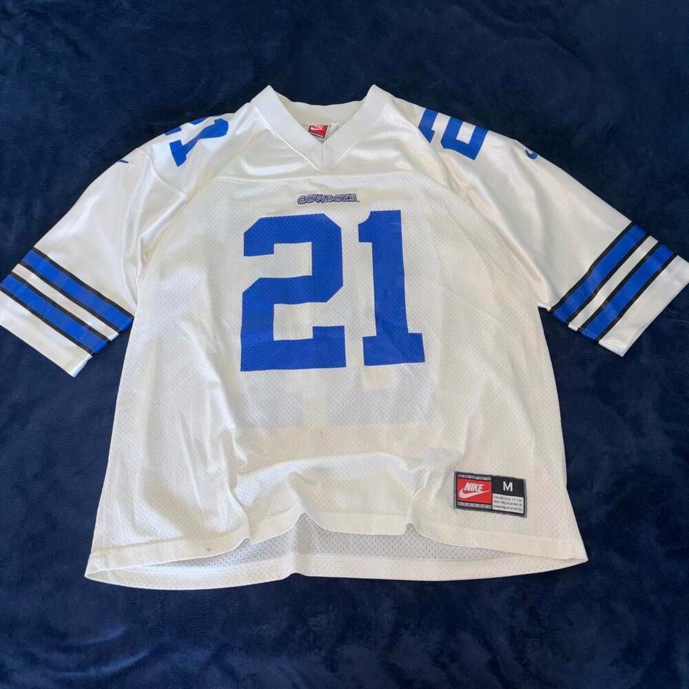 Nike Dallas Cowboys Deion Sanders 21 Vintage NFL Jersey
